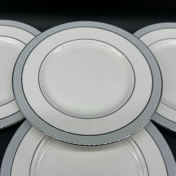 Royal Doulton Etude Salad Plates(Set of 4) Bone China England - Picture 3 of 5